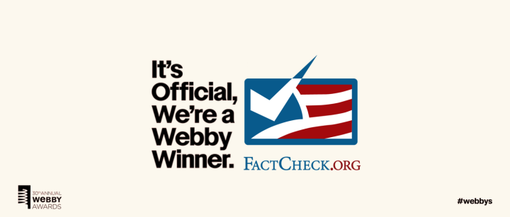 Nous avons remporté un Webby People's Voice Award