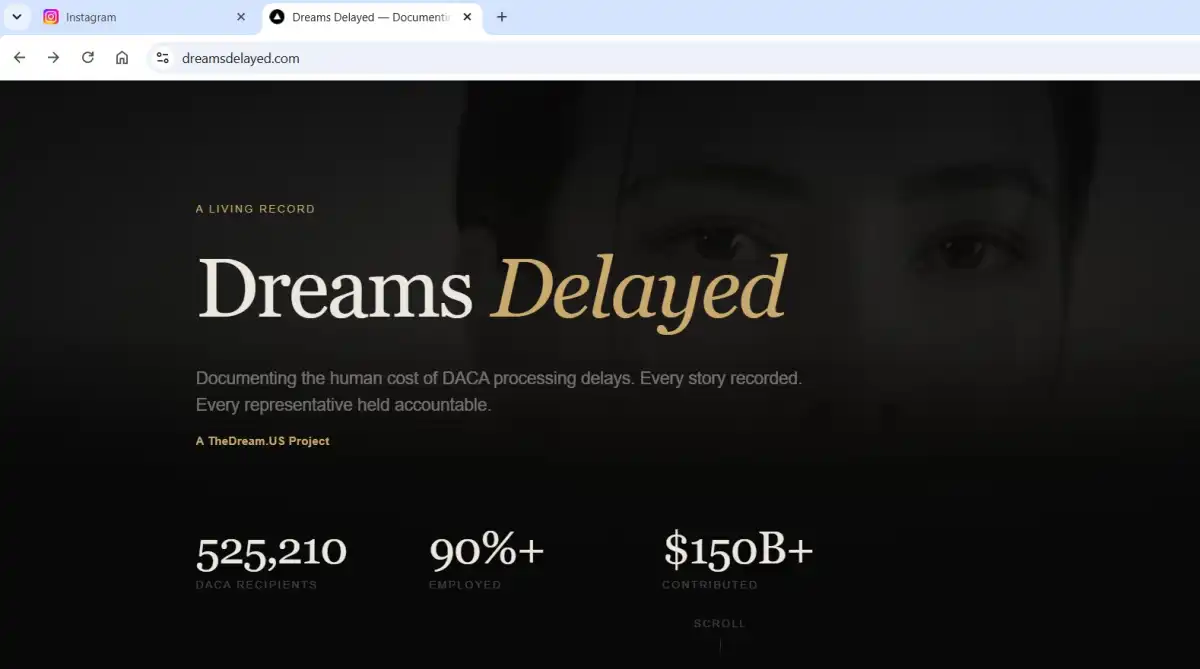 @DACADreamsDelayed documente le coût humain des retards DACA et encourage le soutien à des protections permanentes