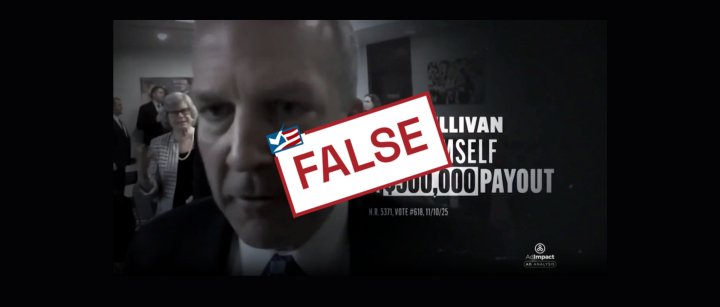Une publicité en Alaska critiquant les votes de Sullivan laisse de côté le contexte et fait de fausses suggestions